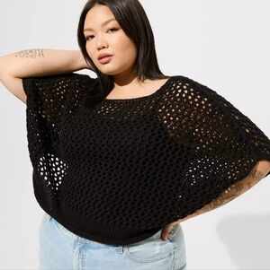 Torrid Open Stitch Sweater